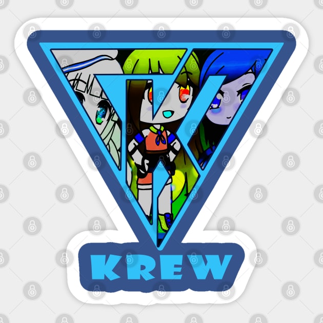 funneh krew Sticker by Toilet TissueGhost